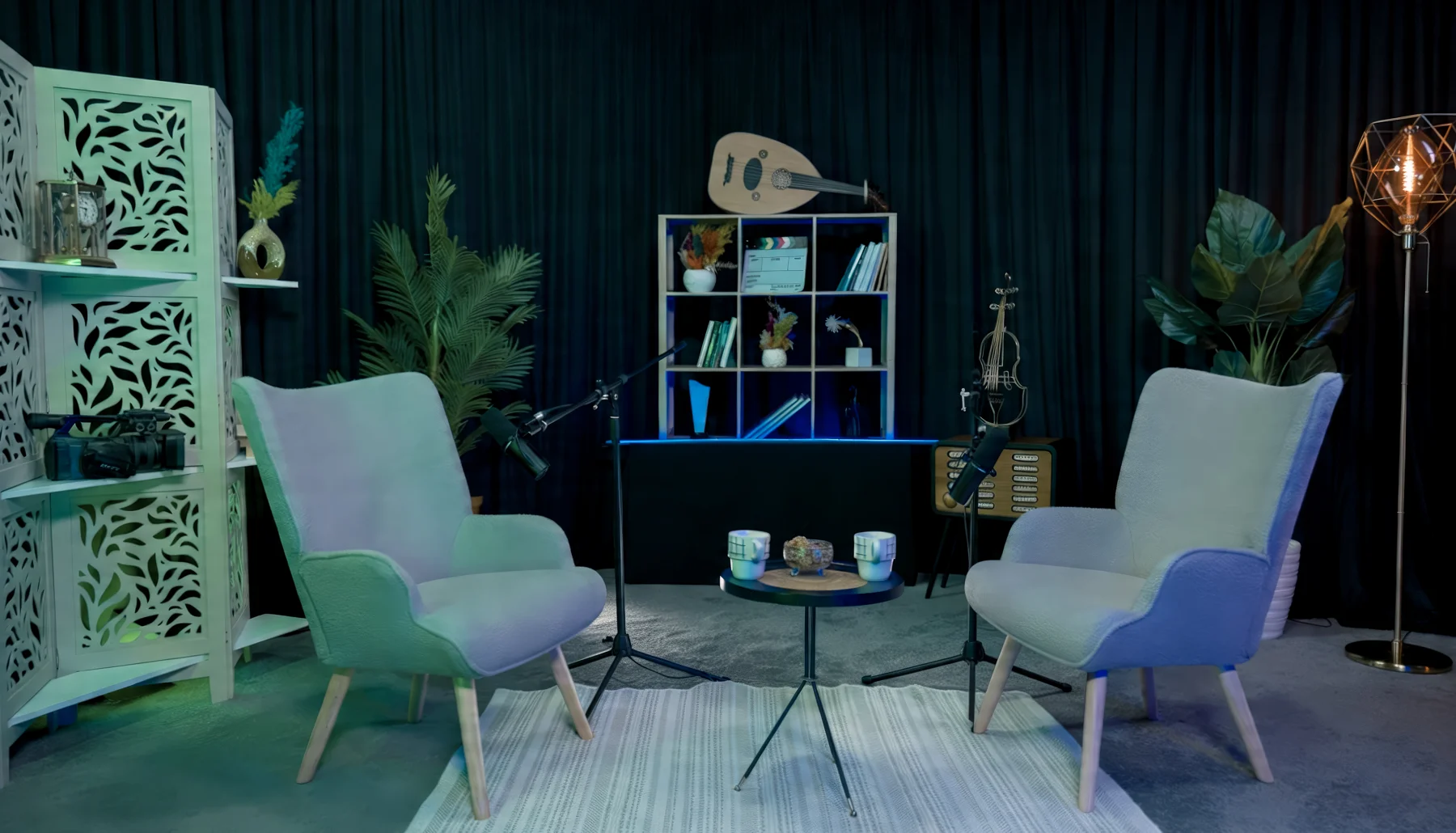 Le décor éditorial du studio Awal